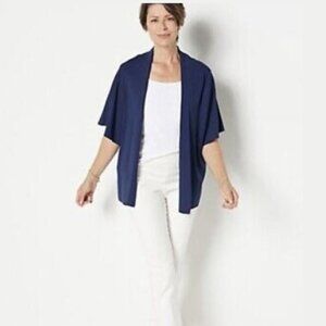 Truth + Style Women's Open Front Knit Shrug Cardigan - 3X